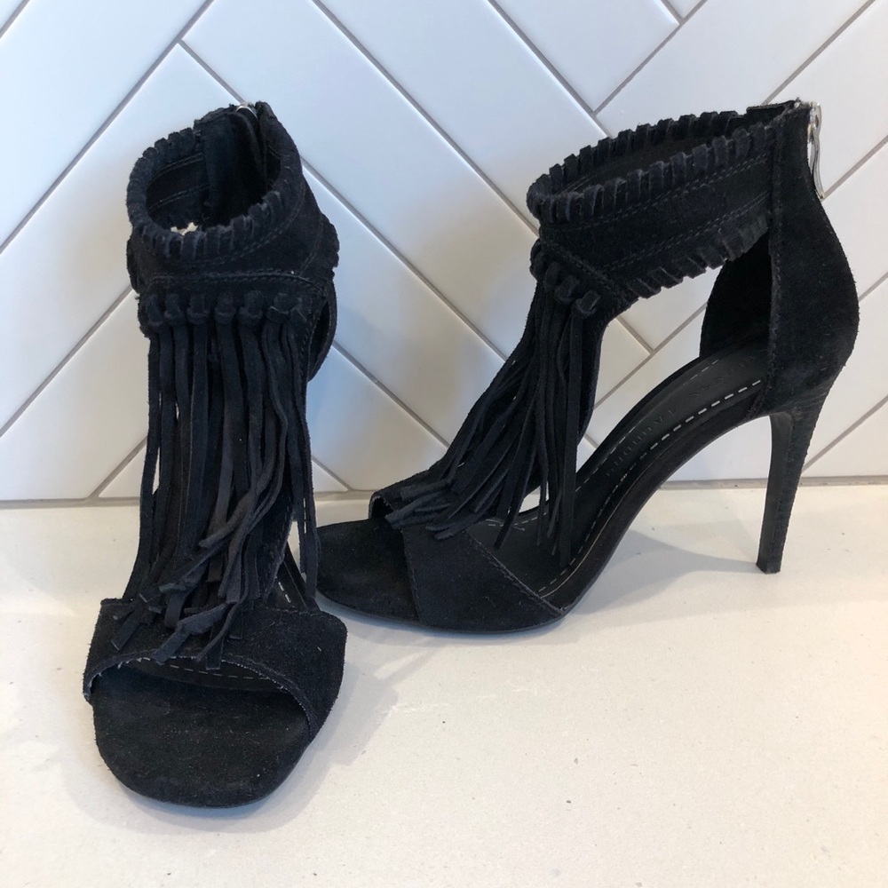 Chinese Laundry Santa Fe Fringe Heels